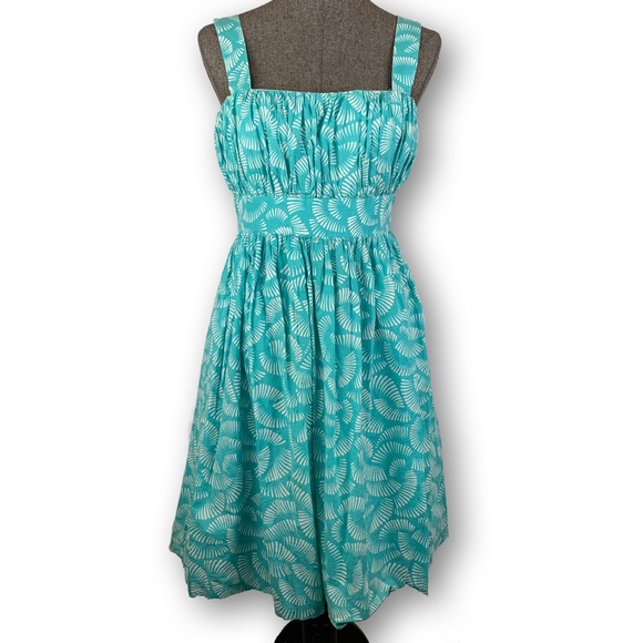 New York & Company Dresses & Skirts - New York & Co Blue White Cotton Sundress Dress